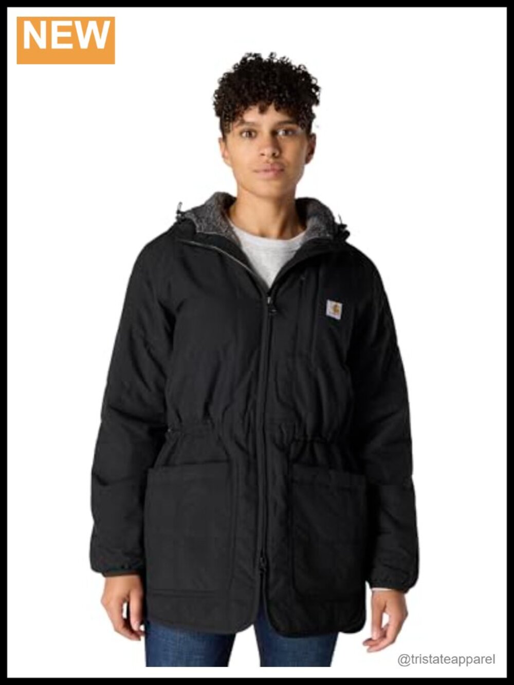 Carhartt Rain Defender Loose Fit Insulated Hooded Coat Anorak